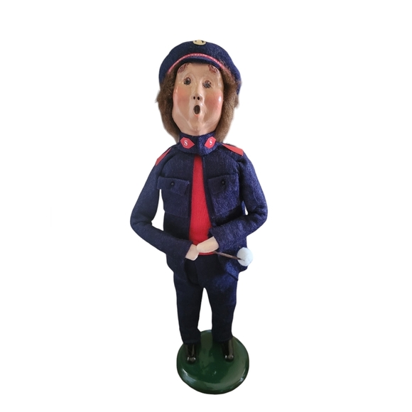 Byers Choice Salvation Army with Tags 2006 Man Drumstick Vintage - Picture 2 of 7